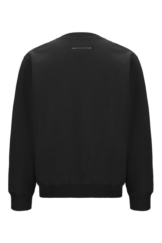 25FW MM6 메종마르지엘라 후드 티셔츠 S62GU0143M25024 899 WASHED BLACK - MM6 MAISON MARGIELA