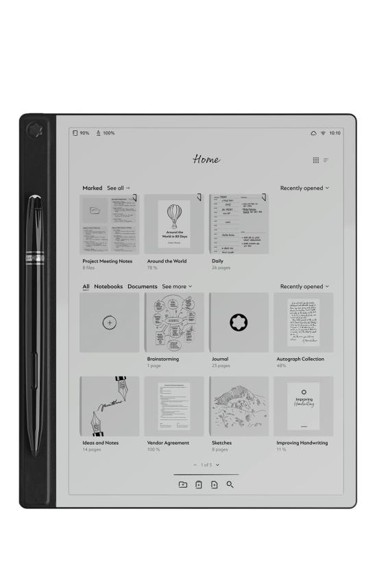 26SS 몽블랑 가죽소품 135010 BLACK