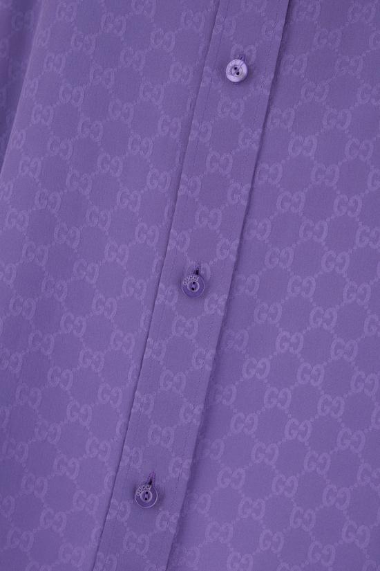 26SS 구찌 모노그램 셔츠 837168Z7ATQ 5007 Viola - GUCCI