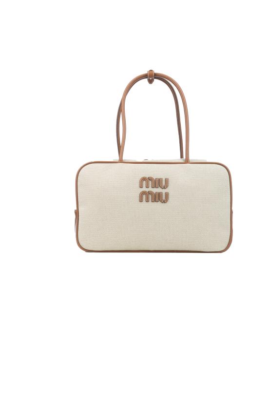 26SS 미우미우 숄더백 5BB163 VOOOACRN F062F NATURALE BRANDY