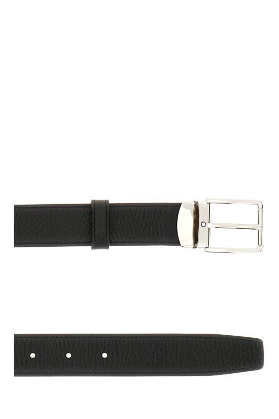 26SS 몽블랑 가죽 벨트 222181 BLACKBLACK BLACK BLACK - MONTBLANC