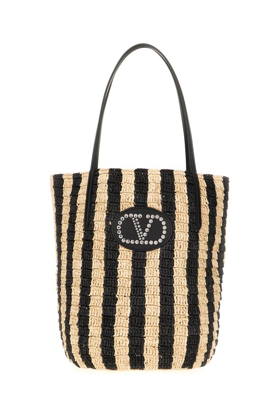 26SS 발렌티노 가라바니 토트백 8W2B0R37UHK EX9 NATURALE NERO