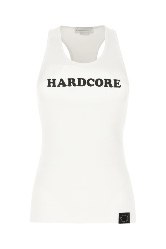 26SS 스텔라 맥카트니 민소매 티셔츠 6J04203SQA39 9000 PURE WHITE