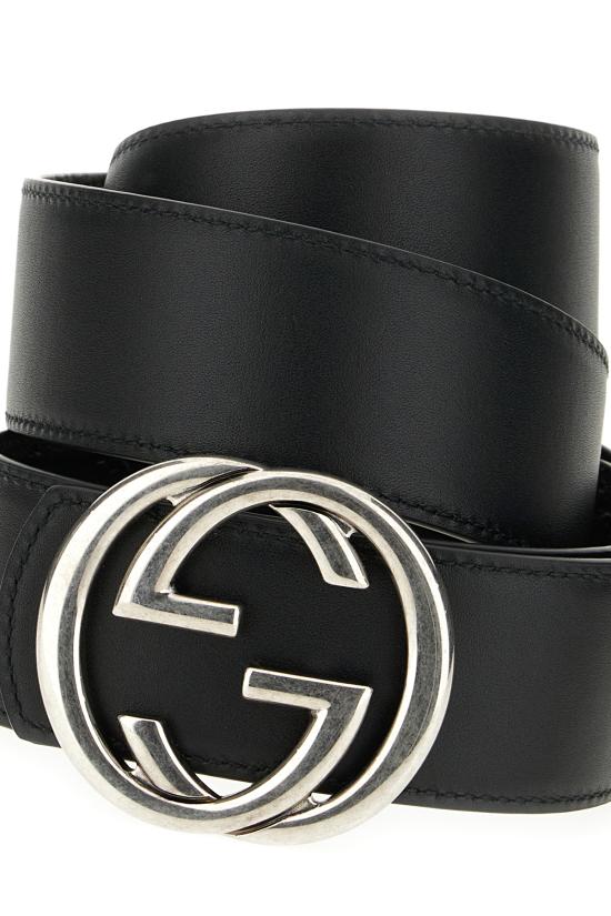 26SS 구찌 가죽 벨트 849862AAFDV 1000 Nero - GUCCI