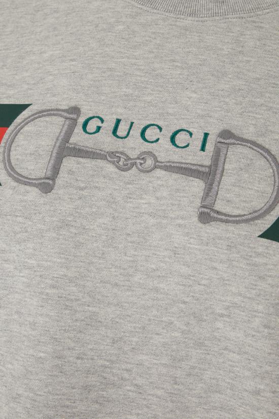 26SS 구찌 후드 티셔츠 848737XJHOK 1056 Grigio - GUCCI