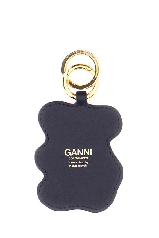 26SS 가니 키링 B301005511804 096 BLACK IRIS - GANNI