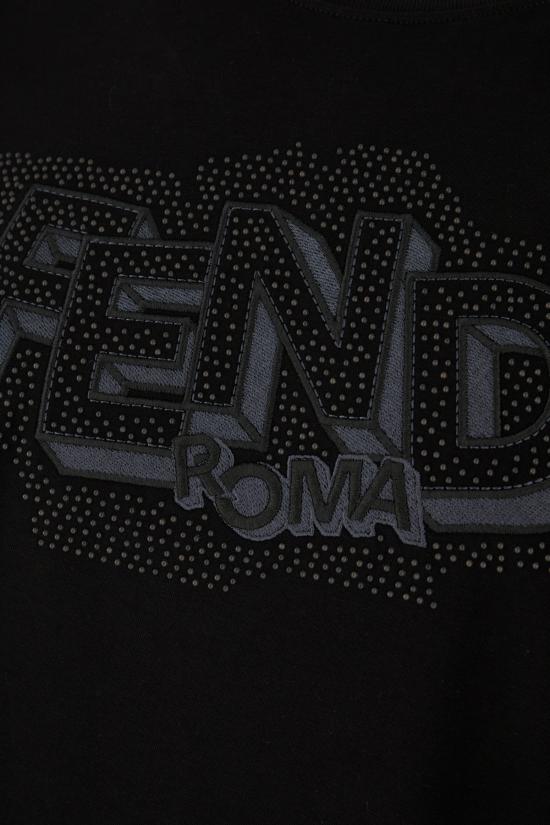 26SS 펜디 반팔 티셔츠 FY1319AW0W F0QA1 Nero - FENDI