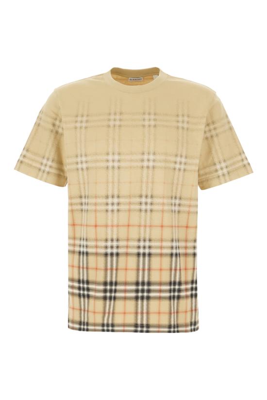 26SS 버버리 반팔 티셔츠 8119022 B9368 SAND IP CHECK