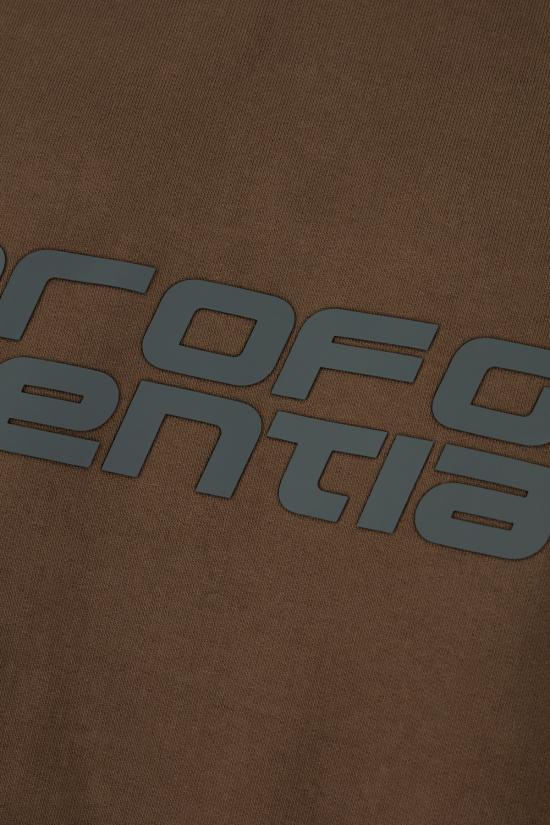 25FW 피어오브갓 후드 티셔츠 192HO256563F BROWN - FEAR OF GOD