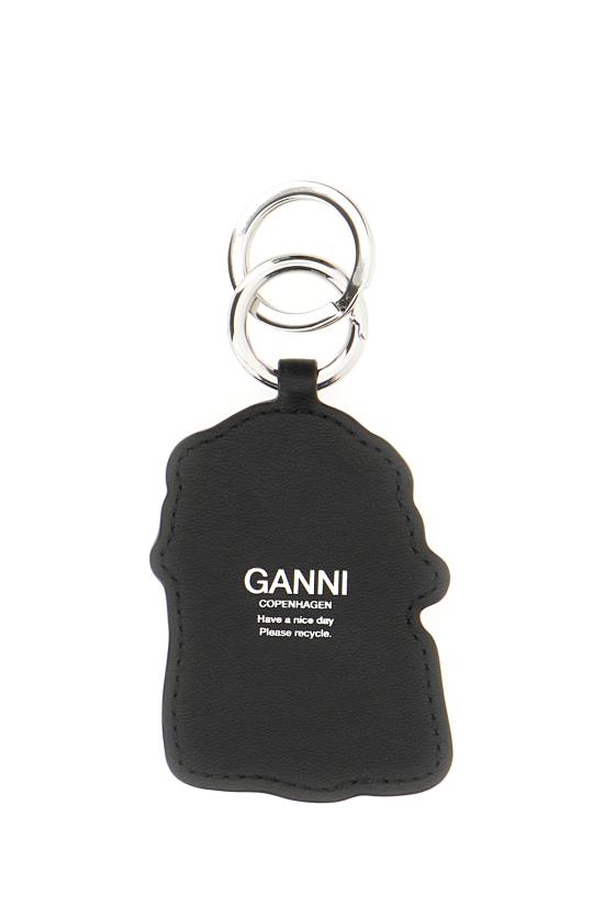 26SS 가니 키링 B301003211804 099 BLACK - GANNI