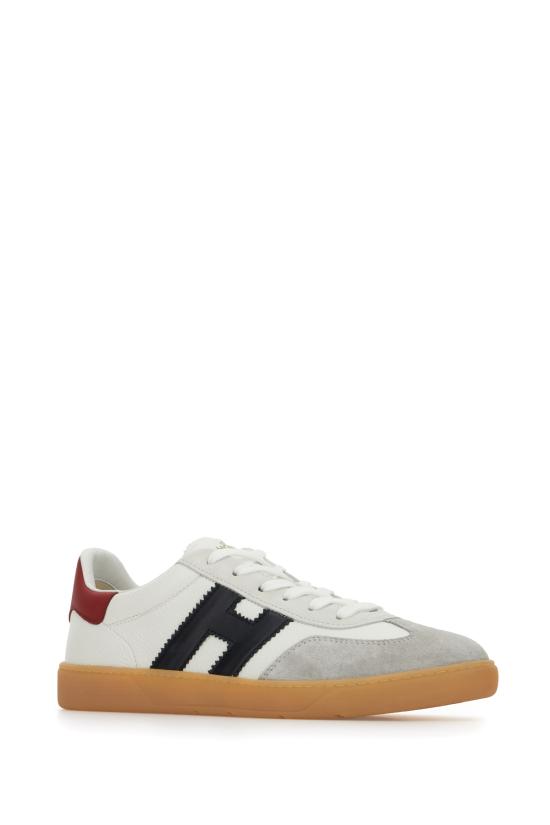 26SS 호간 쿨 스니커즈 HXM6470FB60UWS 826O BIANCO NERO BORDEAUX - HOGAN