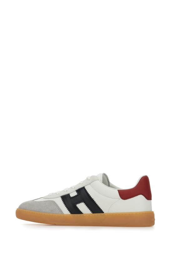 26SS 호간 쿨 스니커즈 HXM6470FB60UWS 826O BIANCO NERO BORDEAUX - HOGAN