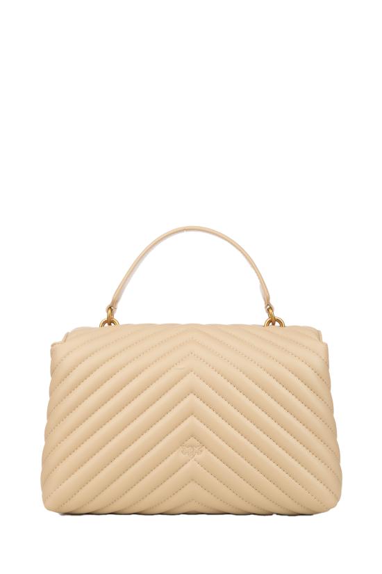 26SS 핑코 토트백 100043A0GK C50Q BEIGE GRIGIO FUMO - PINKO