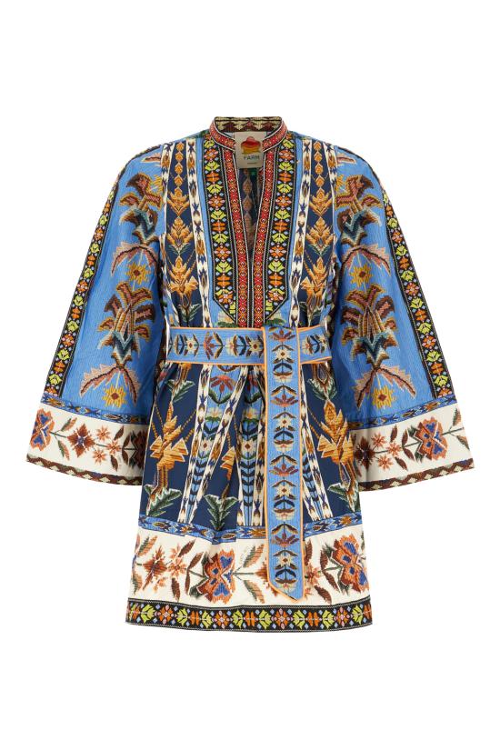 26SS 팜 리오 미디 원피스 339816 26032 BLUE