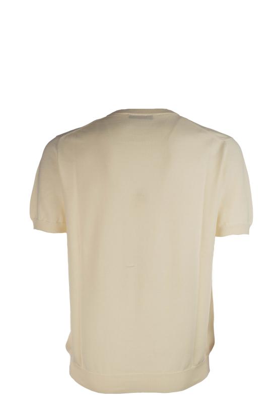 26SS 자노네 반팔 티셔츠 810294ZY318 Z3372 Bianco - ZANONE