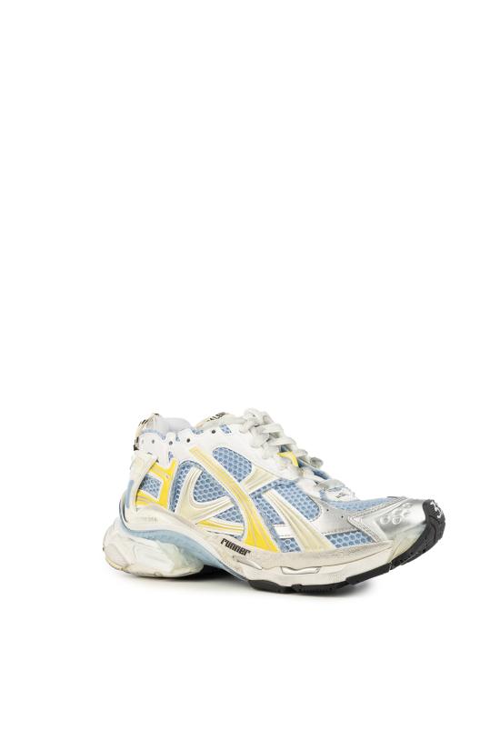 26SS 발렌시아가 러너 스니커즈 772767W3RMU 4790 BLU YELLOW WHITE - BALENCIAGA