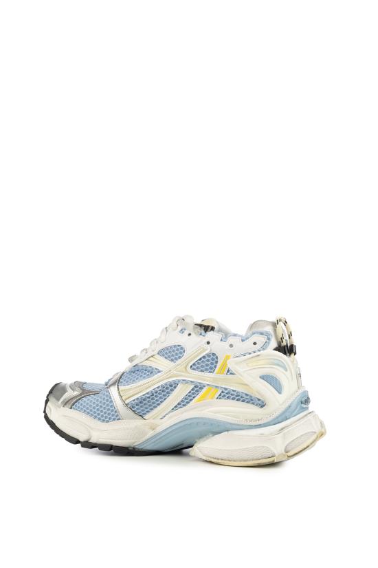 26SS 발렌시아가 러너 스니커즈 772767W3RMU 4790 BLU YELLOW WHITE - BALENCIAGA