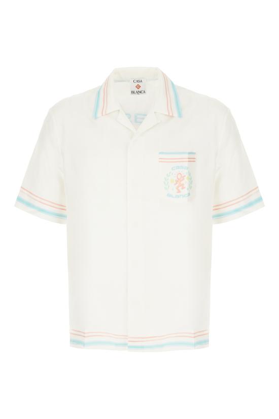 26SS 카사블랑카 긴팔 셔츠 MSP26SH00301 SILK TWILL