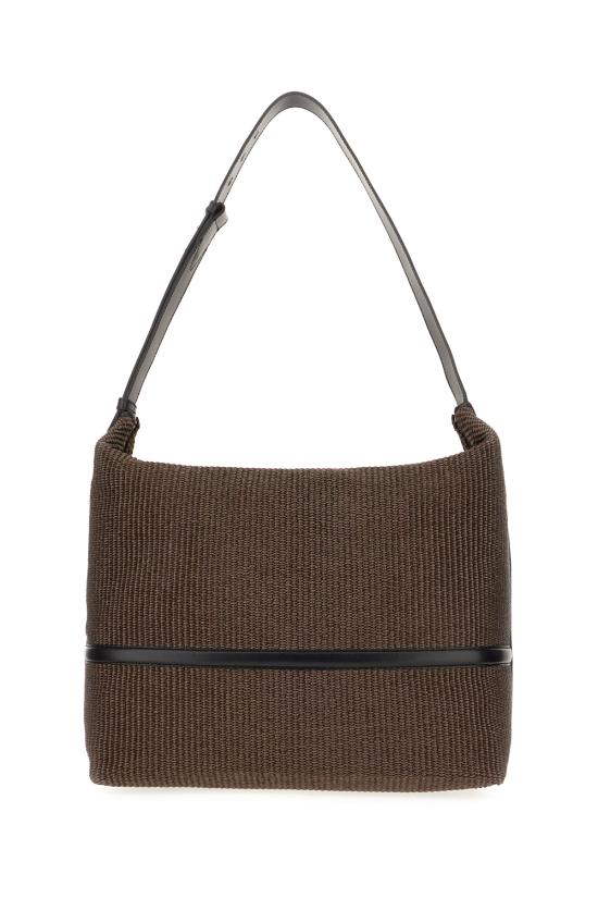 26SS 드리스 반 노튼 숄더백 2610215020950 704 DARK BROWN - DRIES VAN NOTEN