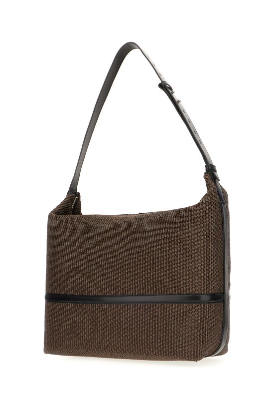 26SS 드리스 반 노튼 숄더백 2610215020950 704 DARK BROWN - DRIES VAN NOTEN