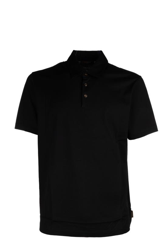 26SS 자노네 폴로 티셔츠 810382ZQ317 Z0542 Blu navy