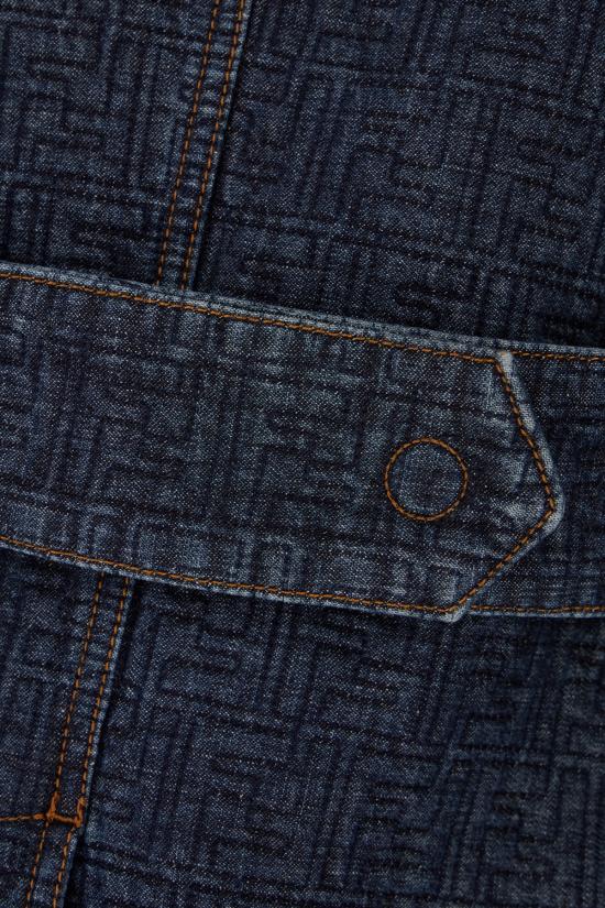 26SS 펜디 코트 FLF842AW82 F1UKI BLUEBERRY - FENDI