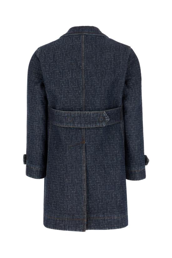 26SS 펜디 코트 FLF842AW82 F1UKI BLUEBERRY - FENDI