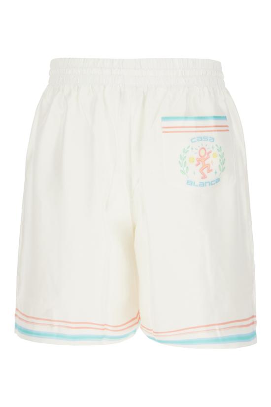 26SS 카사블랑카 숏팬츠 MSP26TR39901 SILK TWILL - CASABLANCA