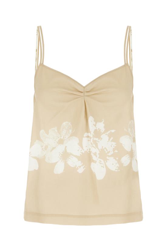 26SS 아이스 비 아이스버그 민소매 티셔츠 T0713636 SAY1 STAMPA FONDO BEIGE