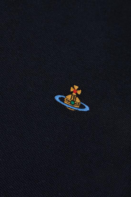 26SS 비비안웨스트우드 폴로 티셔츠 2H01000UJ00AU K410 NAVY - VIVIENNE WESTWOOD