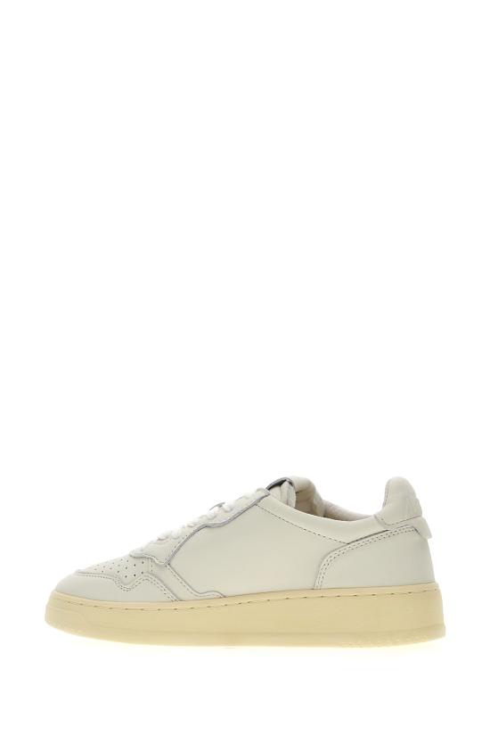 26SS 오트리 메달리스트 로우 레더 스니커즈 AULWGG04 WHITE - AUTRY