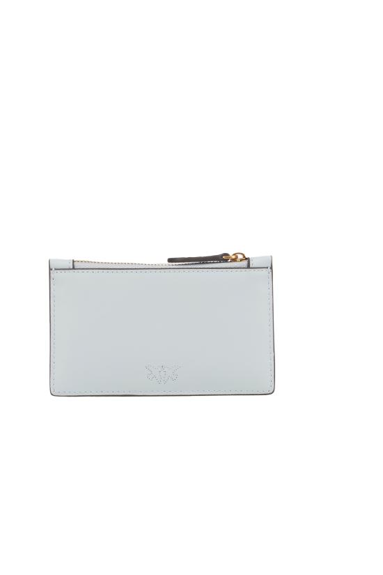 26SS 핑코 지갑 100251A0F1 E37Q AZZURRO GOLD - PINKO