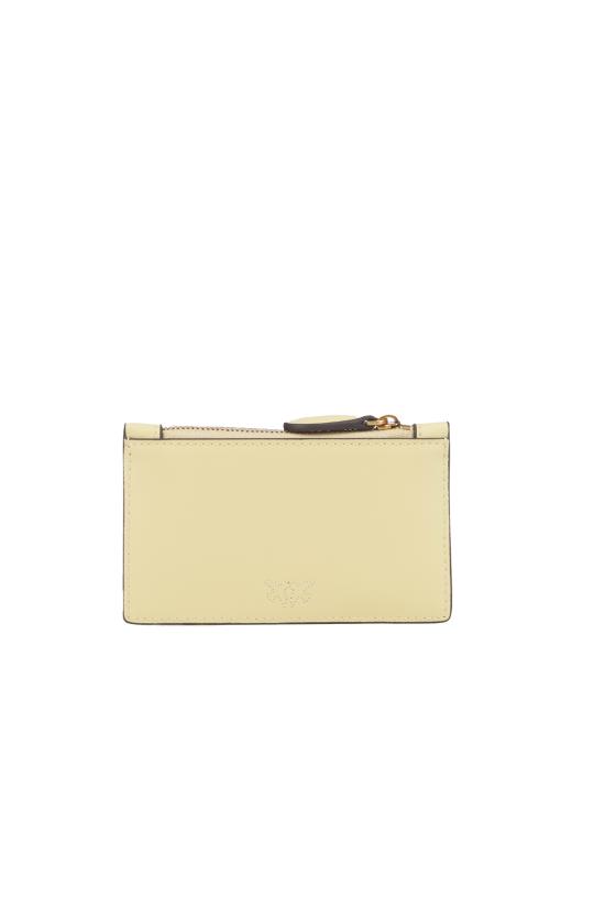 26SS 핑코 지갑 100251A0F1 C39Q GIALLO VANIGLIA - PINKO