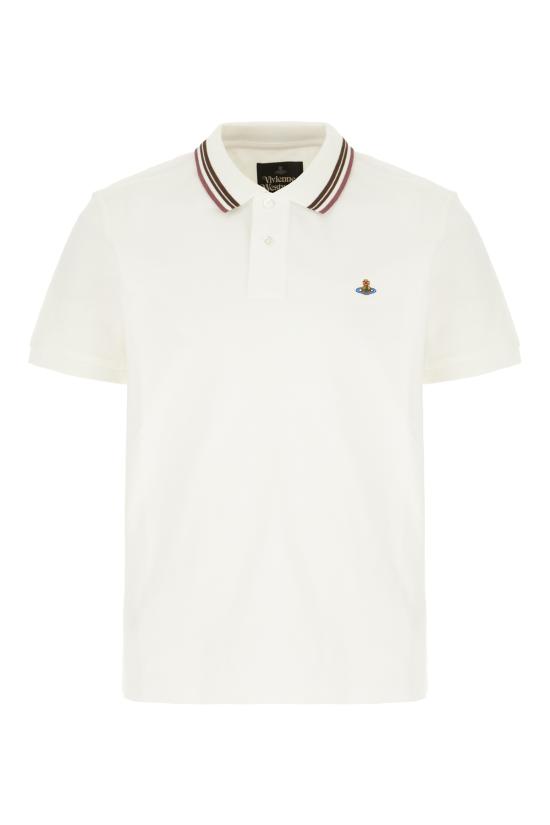 26SS 비비안웨스트우드 폴로 티셔츠 2H01000UJ00AU A401 WHITE