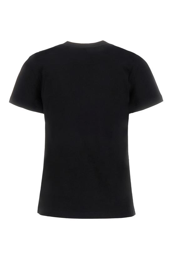 25FW 모스키노 반팔 티셔츠 252D07065441 1555 FANTASIA NERO - MOSCHINO