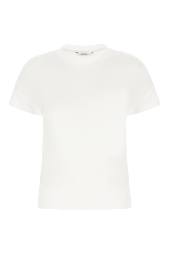 26SS 막스마라 반팔 티셔츠 MXPDONATA 001 Bianco