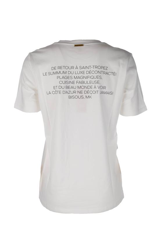 26SS 마이클 코어스 반팔 티셔츠 MS6520K97J 100 WHITE - MICHAEL KORS