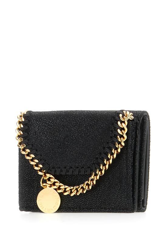 26SS 스텔라 맥카트니 지갑 7P0084W9355 1000 BLACK - STELLA MCCARTNEY