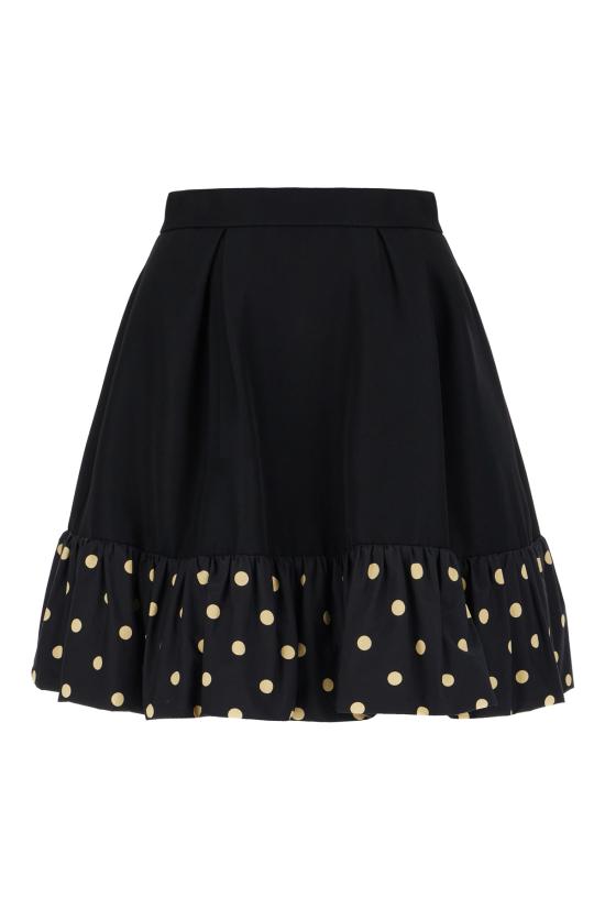 25FW 모스키노 미디 스커트 252D01115437 1555 FANTASIA NERO