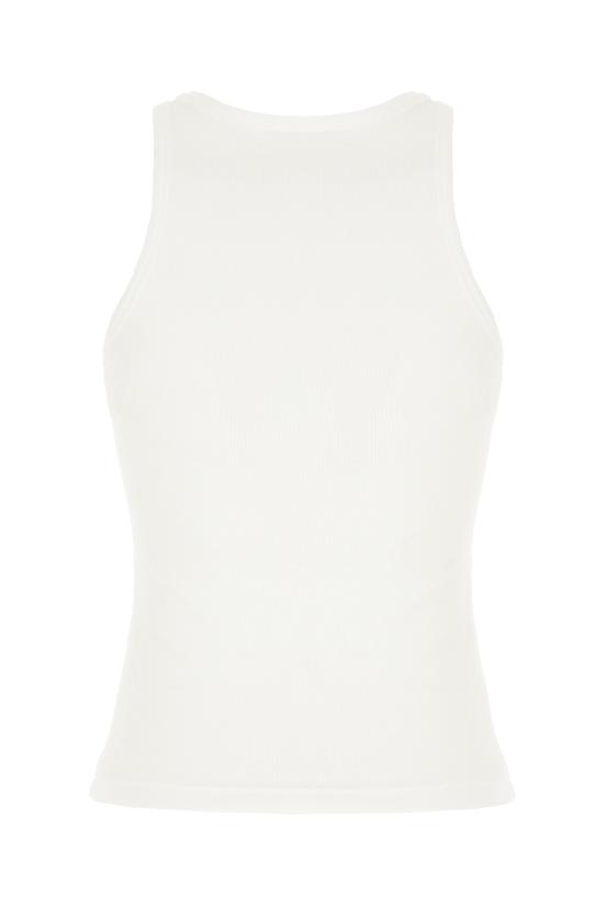 26SS 알라이아 민소매 티셔츠 AA9H1389J085C 000 BLANC - ALAIA