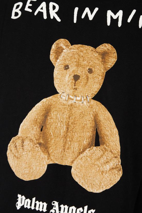 25FW 팜앤젤스 반팔 티셔츠 PWAA07BF25JER006 1060 BLACK BROWN - PALM ANGELS