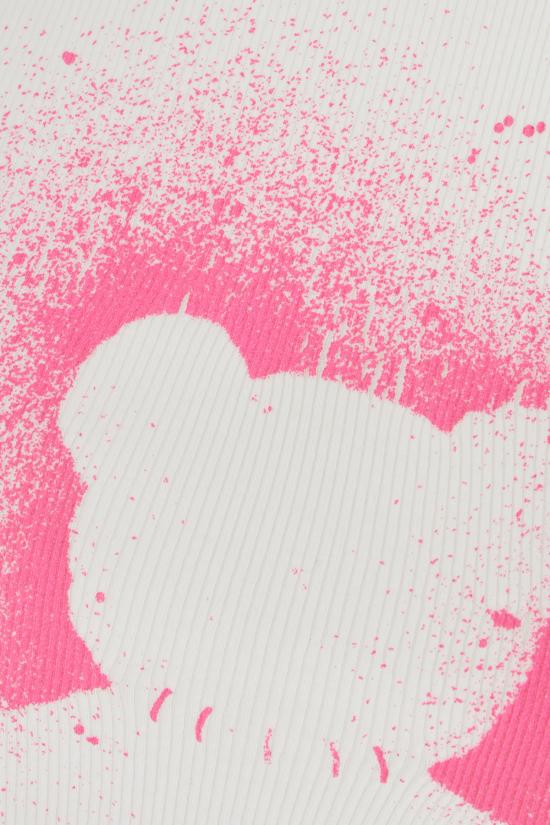 25FW 팜앤젤스 민소매 티셔츠 PWAC024F25FAB001 0368 OFF WHITE FUCHSIA - PALM ANGELS