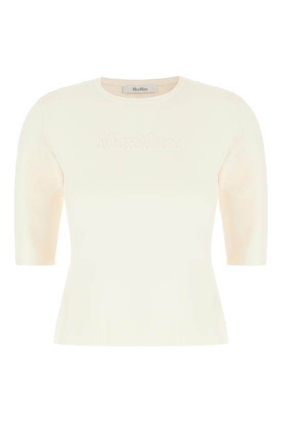 26SS 막스마라 반팔 티셔츠 MXPAUSTERO 001 Avorio