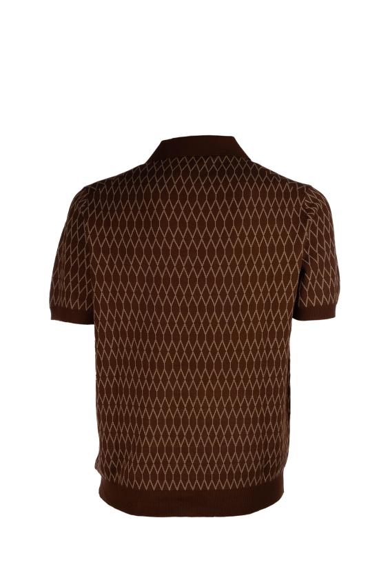 26SS 자노네 폴로 티셔츠 810362ZQ312 Z3040 BORDEAUX - ZANONE