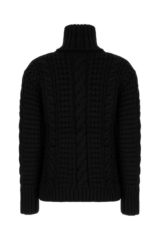 25FW 몽클레어 X 에드워드 에니풀 울 터틀넥 스웨터 9F00002M6727 999 BLACK - MONCLER