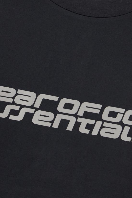 25FW 피어오브갓 반팔 티셔츠 125HO254501F VINTAGE BLACK - FEAR OF GOD