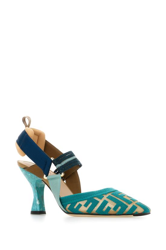 26SS 펜디 드레스 슈즈 8J8875AWCX F1V8V NUDO DARK GIADA - FENDI