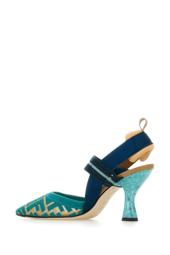 26SS 펜디 드레스 슈즈 8J8875AWCX F1V8V NUDO DARK GIADA - FENDI