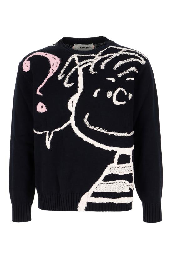 26SS 아이스 비 아이스버그 스웨터 A0077604 9001 NERO