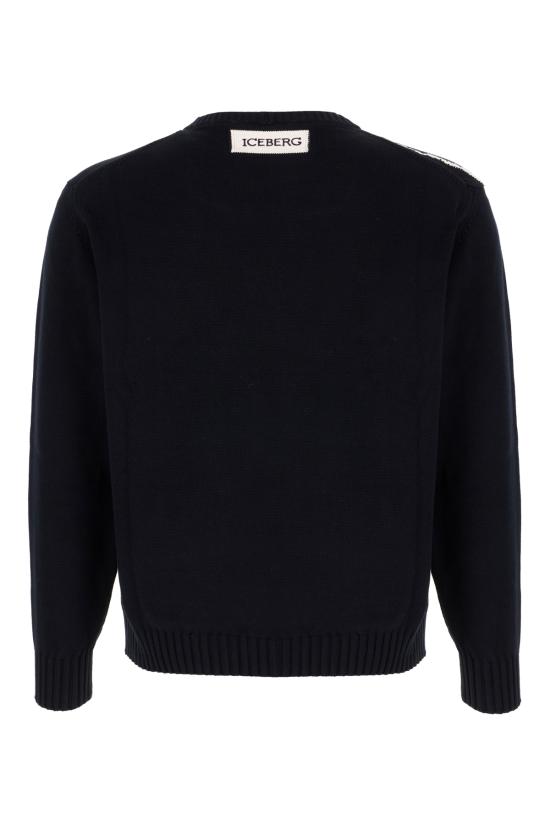 26SS 아이스 비 아이스버그 스웨터 A0077604 9001 NERO - ICE B ICEBERG